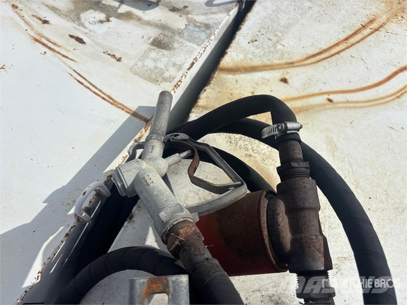  Quantity of (2) 100 gal Steel Diesel Fuel Tank Fuel and additive tanks