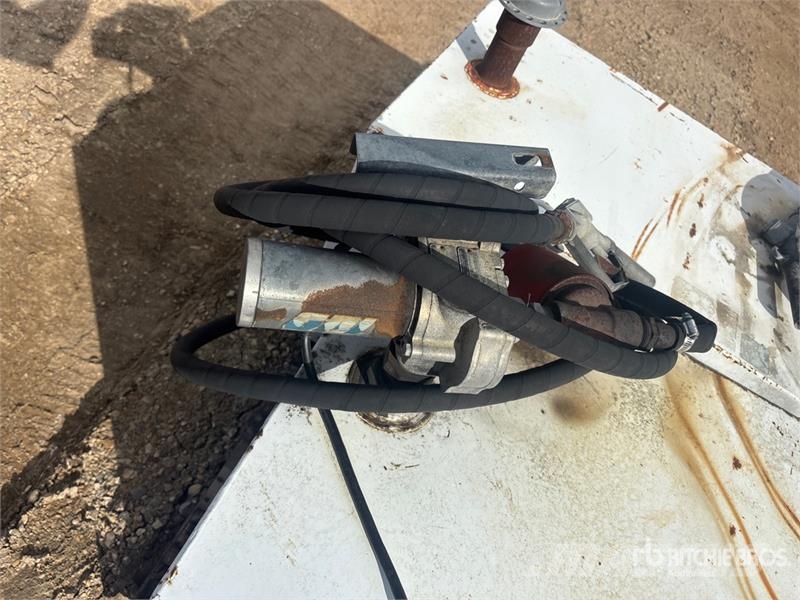  Quantity of (2) 100 gal Steel Diesel Fuel Tank Fuel and additive tanks