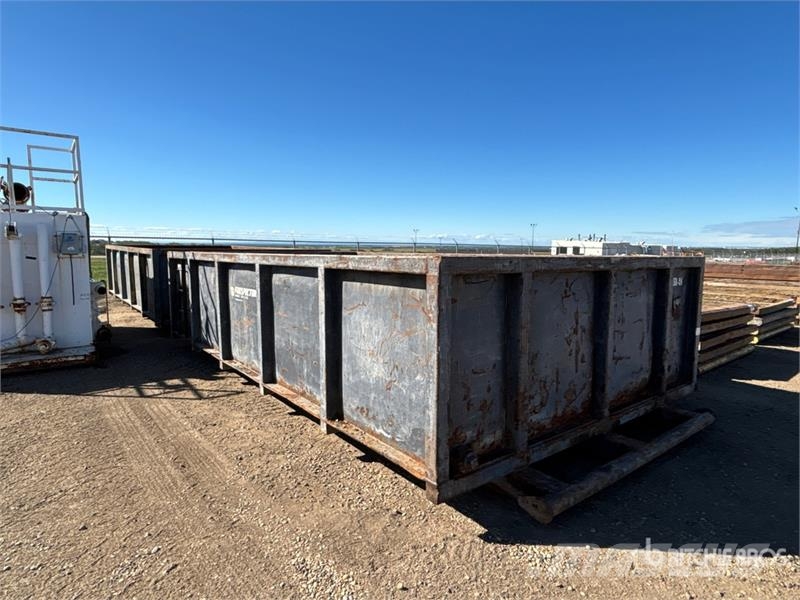 Quantity of (2) 20 ft Mud Tank Gas storage and supply equipment