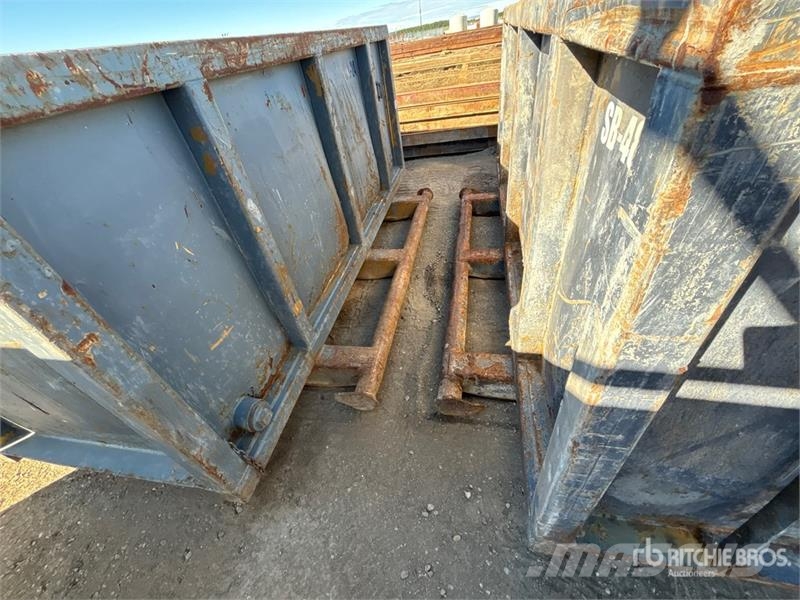 Quantity of (2) 20 ft Mud Tank Gas storage and supply equipment
