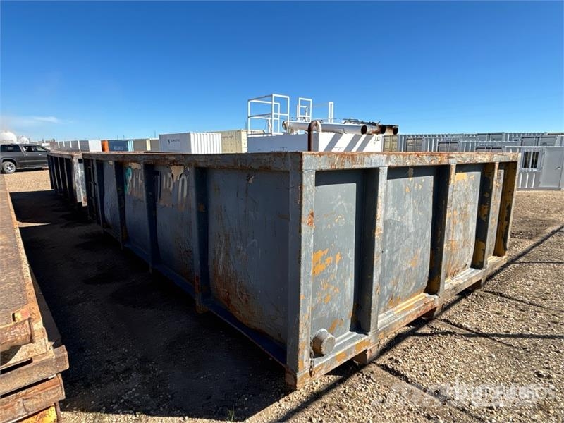 Quantity of (2) 20 ft Mud Tank Gas storage and supply equipment