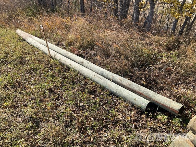  Quantity of (2) 20 ft Poles Оборудование для животноводческих ферм