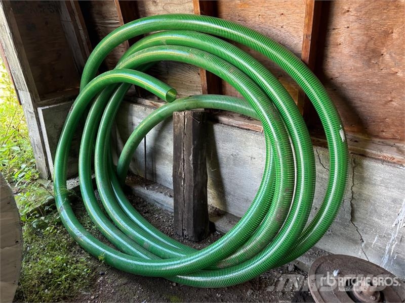 Quantity of (2) 3 in 100 ft Air Drill Hose (Unused Other components
