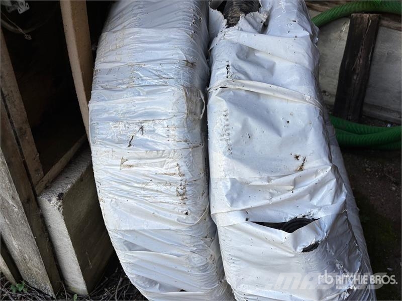 Quantity of (2) 3 in 100 ft Air Drill Hose (Unused Other components