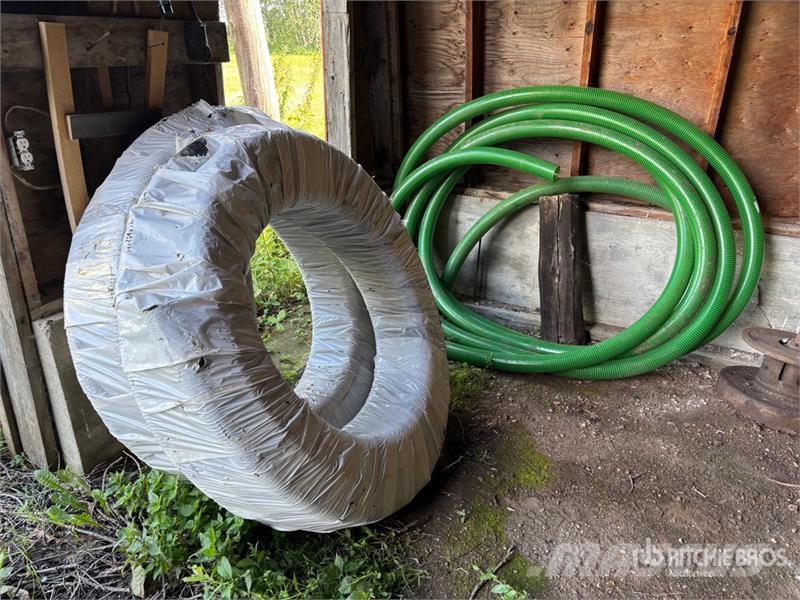 Quantity of (2) 3 in 100 ft Air Drill Hose (Unused Other components