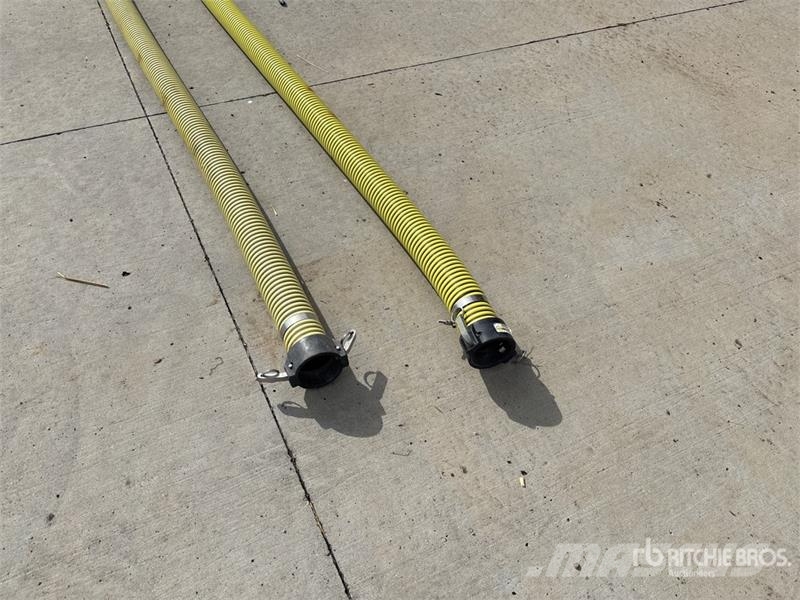  Quantity of (2) 30 ft X 3 in Water Hose Accessoires pour centrale à béton