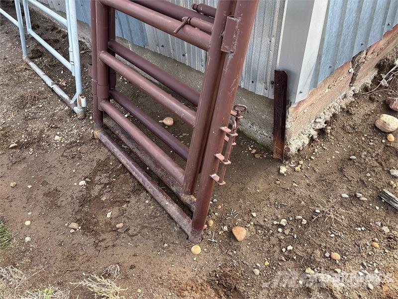 Quantity of (2) 4 ft Livestock Man Gate ماكينات وملحقات مواش أخرى