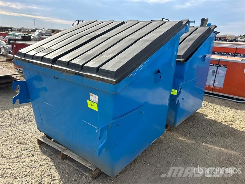 Quantity of (2) 4 Yard Bins (46in x 58in) مكونات أخرى