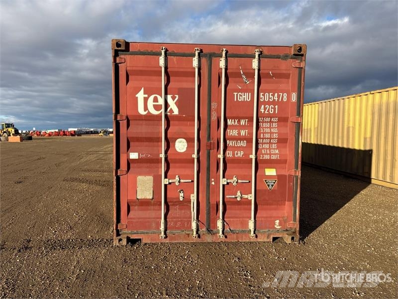 Quantity of (2) 40 ft Storage Container Storage containers