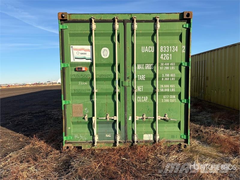 Quantity of (2) 40 ft Storage Container Container per immagazzinare