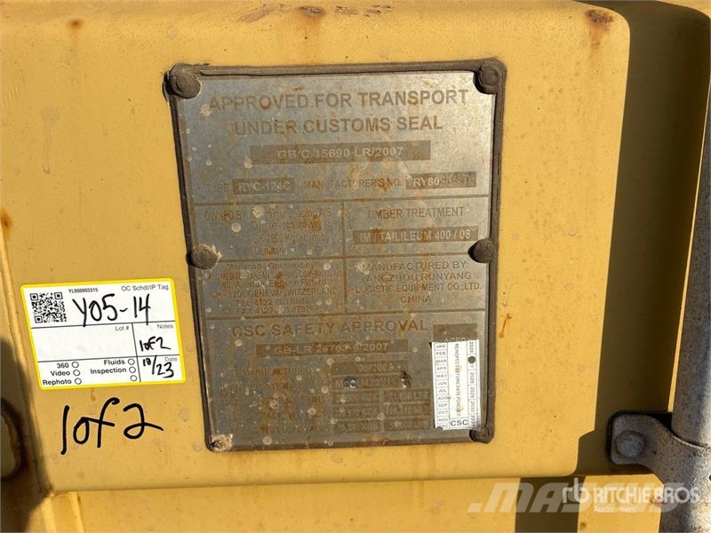 Quantity of (2) 40 ft Storage Container Container per immagazzinare