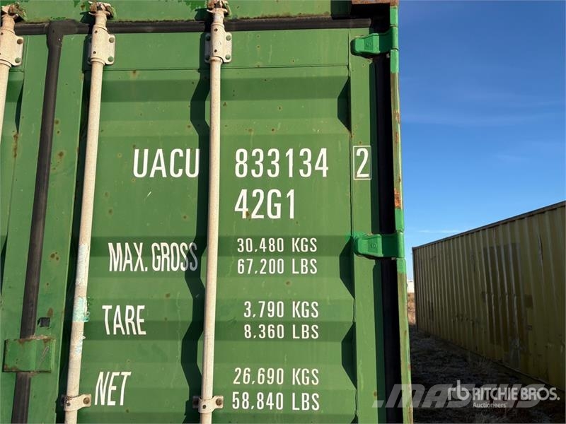 Quantity of (2) 40 ft Storage Container Container per immagazzinare