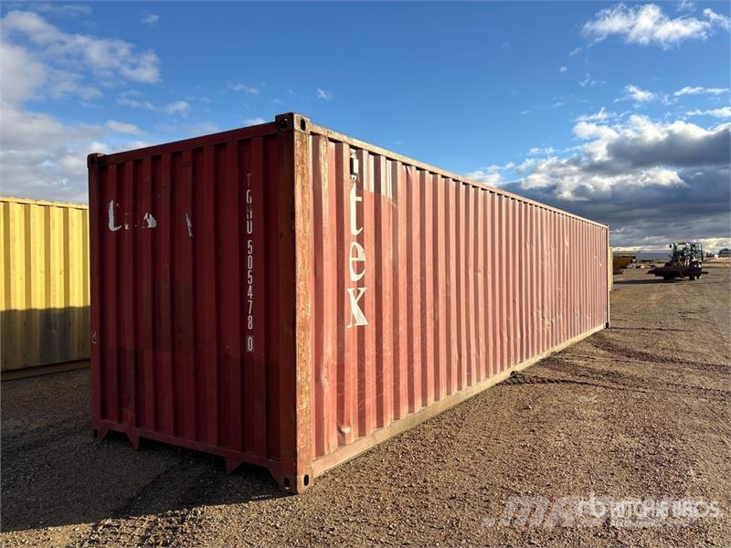 Quantity of (2) 40 ft Storage Container Storage containers