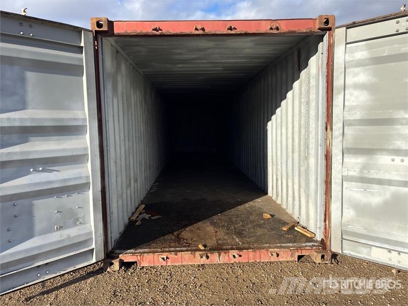Quantity of (2) 40 ft Storage Container Storage containers