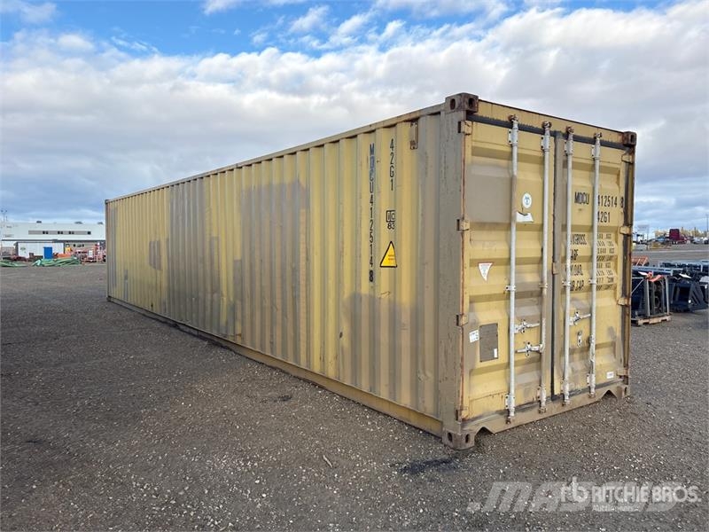 Quantity of (2) 40 ft Storage Container Storage containers
