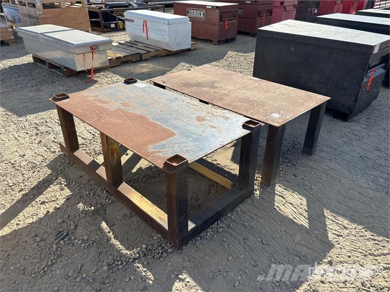 Quantity of (2) 48 x 27 x 18 in Table Muu
