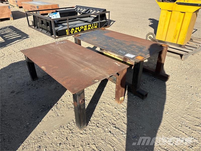 Quantity of (2) 48 x 27 x 18 in Table Muu
