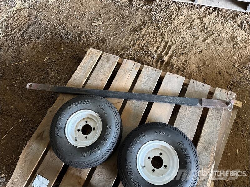  Quantity of (2) 5.70-8 Tires مكونات أخرى