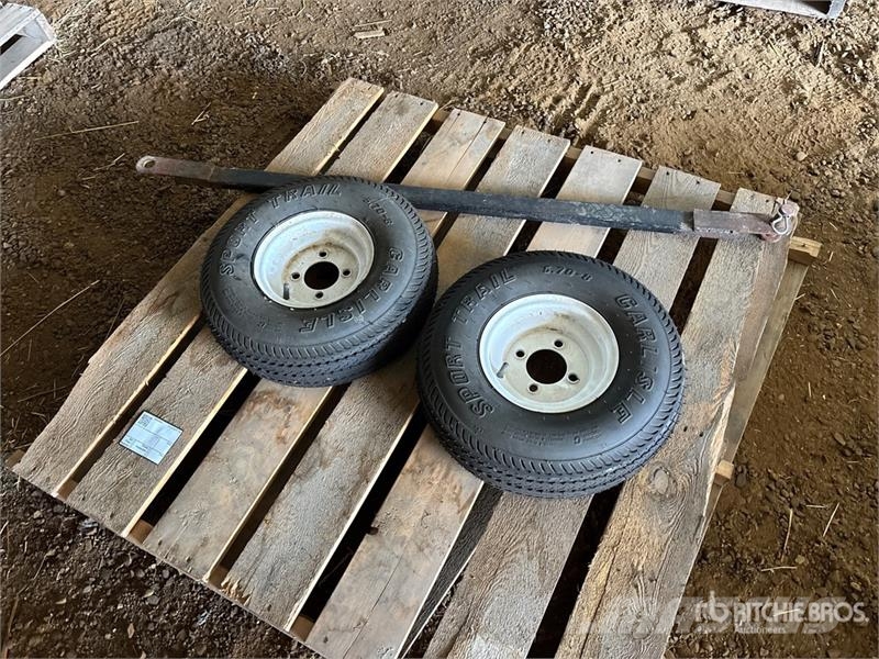  Quantity of (2) 5.70-8 Tires مكونات أخرى