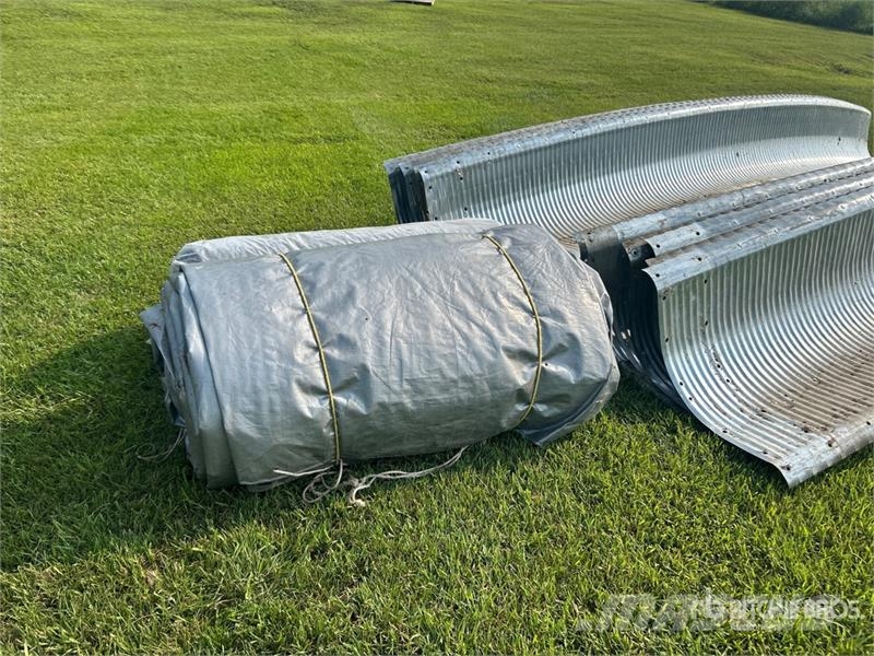 Quantity of (2) 50 ft Temporary Bin Ring Агрегати/машини за обработка и съхранение на зърно - Други