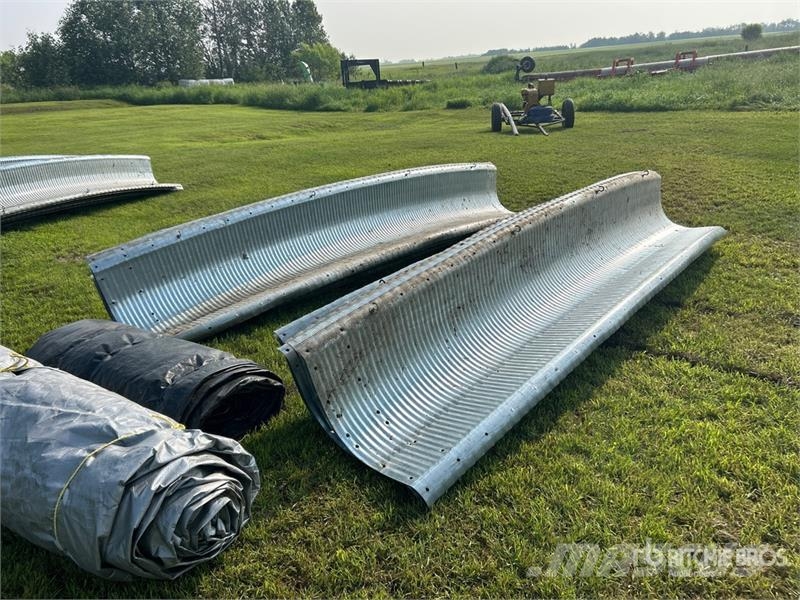 Quantity of (2) 50 ft Temporary Bin Ring Агрегати/машини за обработка и съхранение на зърно - Други
