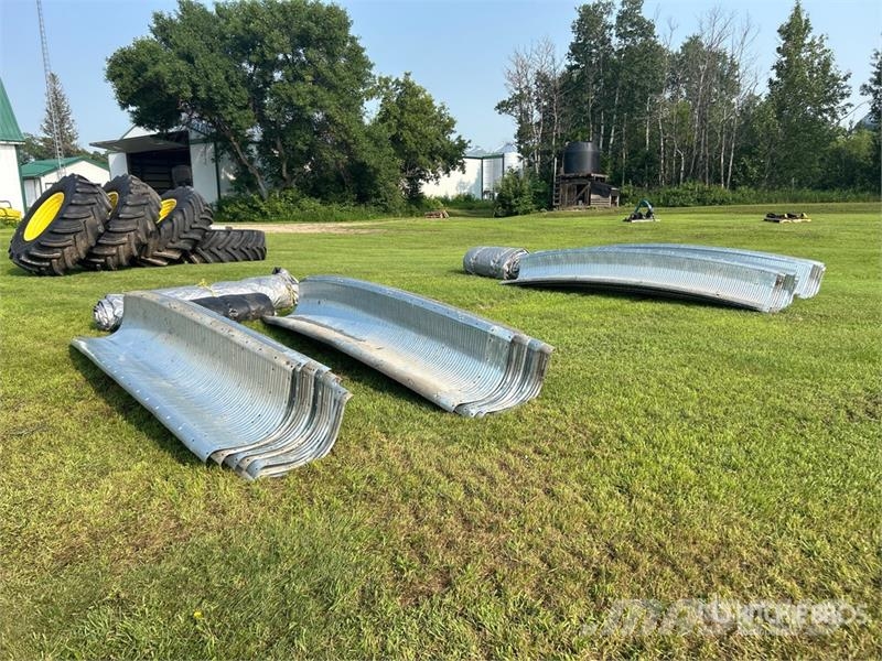 Quantity of (2) 50 ft Temporary Bin Ring Агрегати/машини за обработка и съхранение на зърно - Други