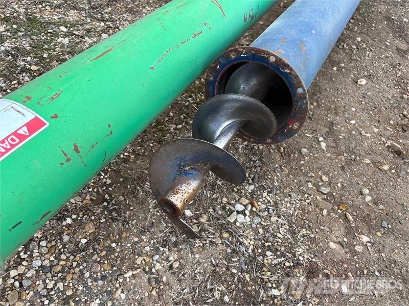 Quantity of (2) 7 in x Electric Grain Auger Taşıma ekipmanları