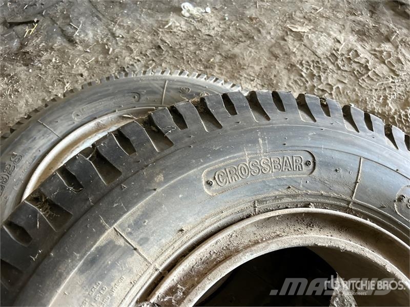 Quantity of (2) 9.00-20 Tires Tyres, wheels and rims