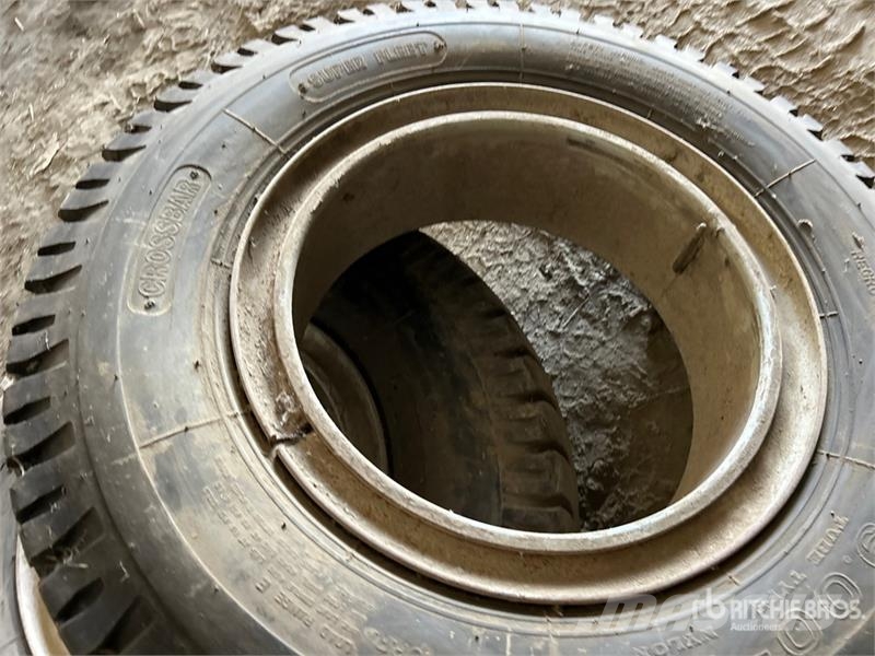 Quantity of (2) 9.00-20 Tires Tyres, wheels and rims