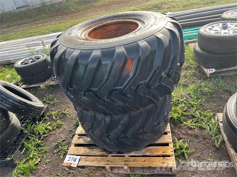 Quantity of (2) Alliance 48x25.00-20 NHS Tires Pneus, roues et jantes
