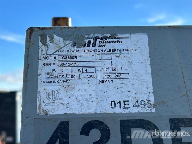  Quantity of (2) ALLTYPE LC3100R Electric مكونات أخرى