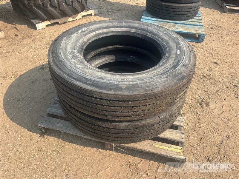 Quantity of (2) Aufine 11R24.5 Tires (Unused) Tyres, wheels and rims