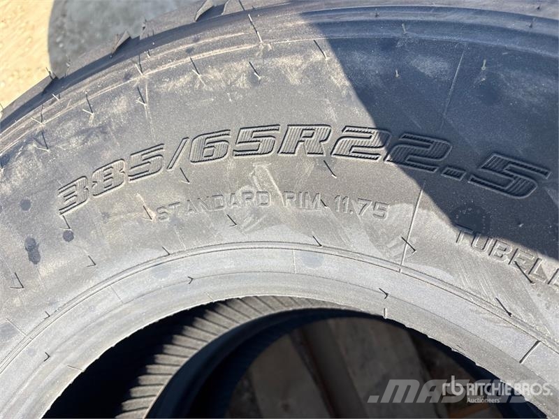  Quantity of (2) Boto 385/65R22.5 Tires (Unused) Tyres, wheels and rims