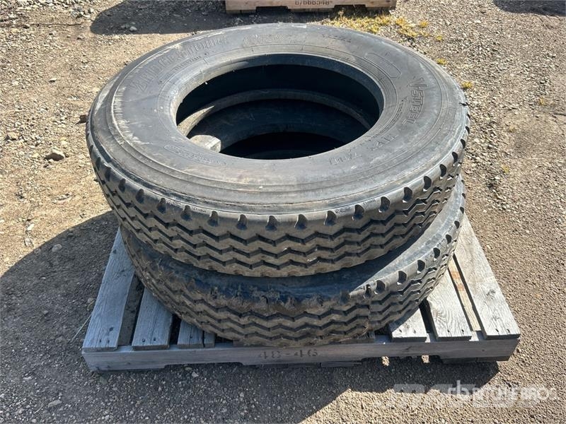  Quantity of (2) Bridgestone 11R24.5 Tires Llantas