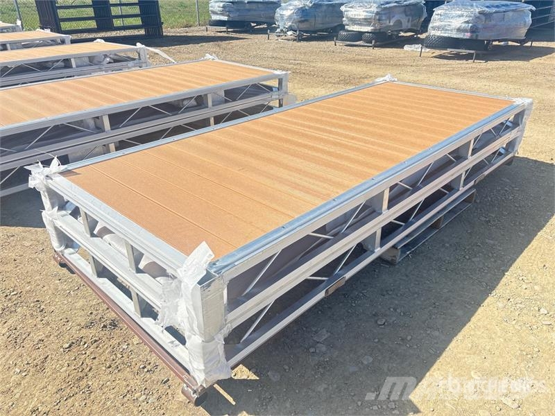 Quantity of (2) BYT BDF410 10 ft x 4 ft Aluminum Muut maatalouskoneet