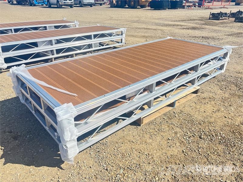 Quantity of (2) BYT BDF410 10 ft x 4 ft Aluminum Muut maatalouskoneet