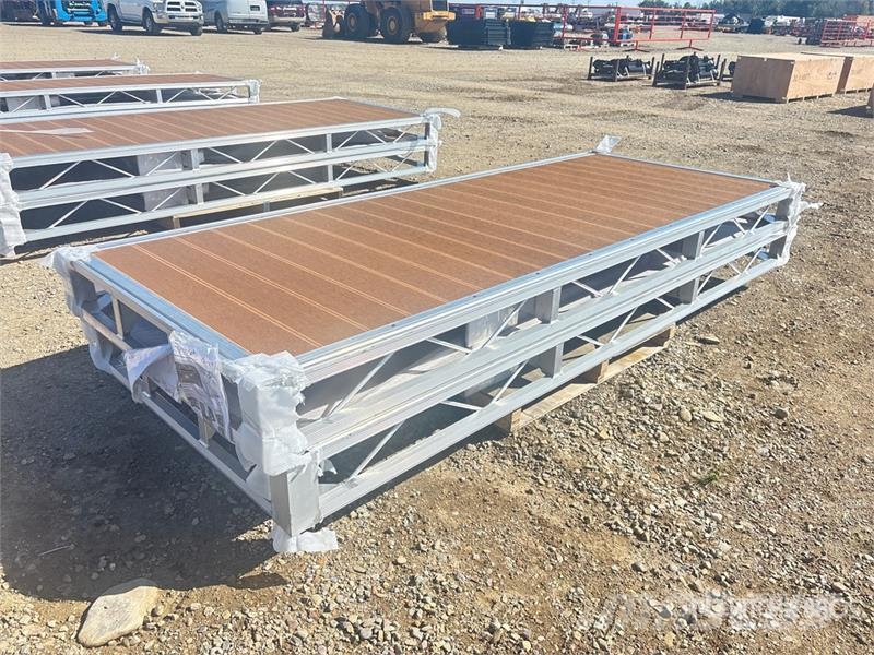 Quantity of (2) BYT BDF410 10 ft x 4 ft Aluminum Muut maatalouskoneet