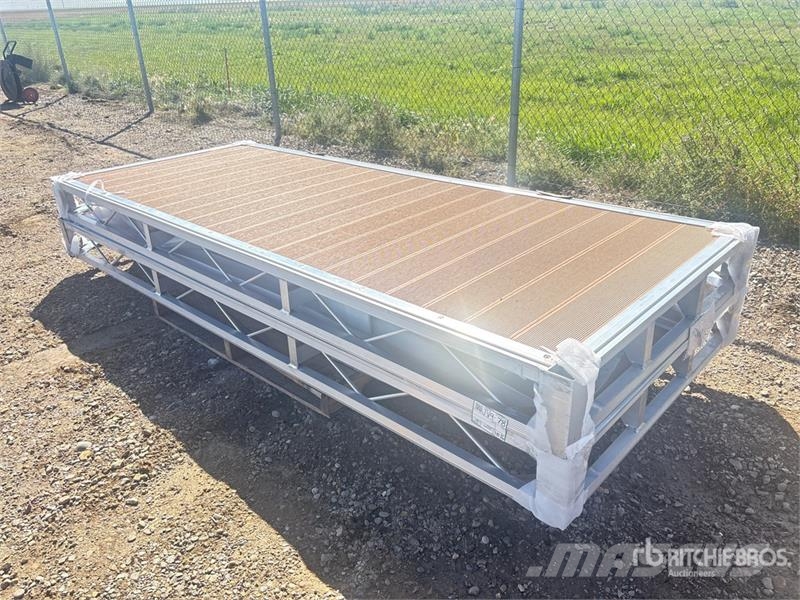 Quantity of (2) BYT BDF410 10 ft x 4 ft Aluminum Muut maatalouskoneet