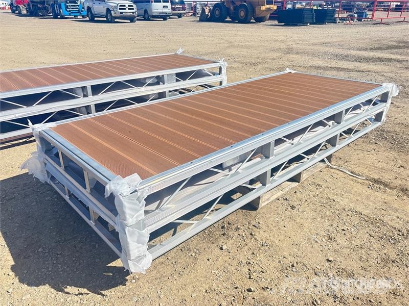 Quantity of (2) BYT BDF410 10 ft x 4 ft Aluminum Muut maatalouskoneet