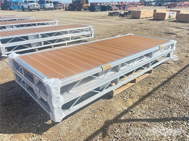Quantity of (2) BYT BDF410 10 ft x 4 ft Aluminum Muut maatalouskoneet