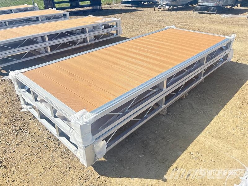 Quantity of (2) BYT BDF410 10 ft x 4 ft Aluminum Muut maatalouskoneet