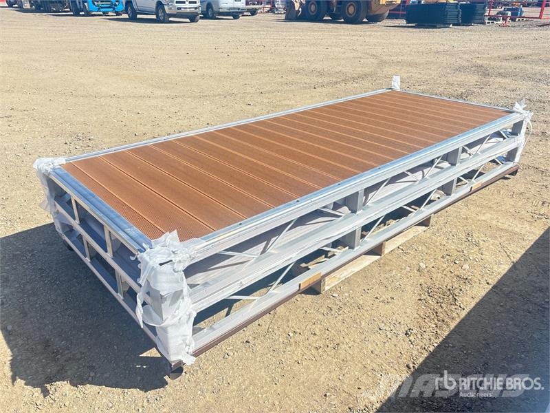 Quantity of (2) BYT BDF410 10 ft x 4 ft Aluminum Muut maatalouskoneet