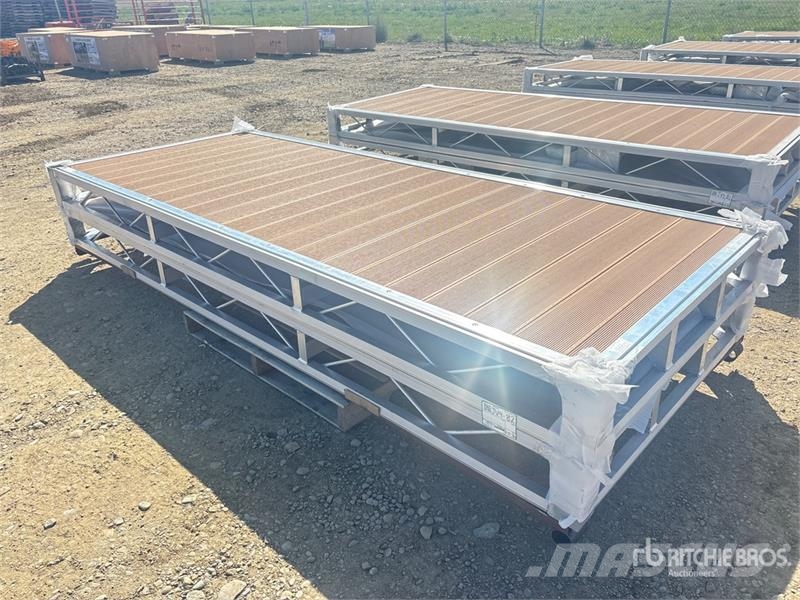 Quantity of (2) BYT BDF410 10 ft x 4 ft Aluminum Muut maatalouskoneet