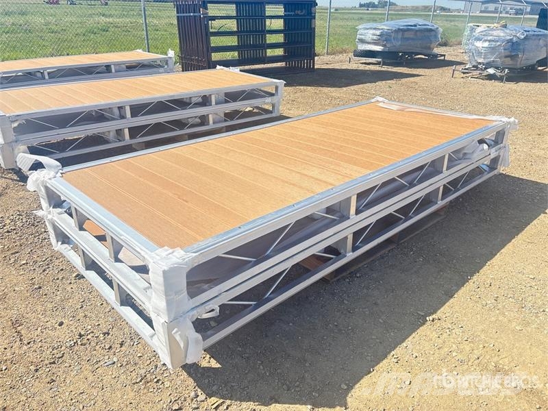 Quantity of (2) BYT BDF410 10 ft x 4 ft Aluminum Muut maatalouskoneet