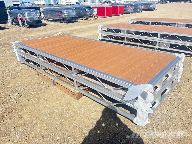 Quantity of (2) BYT BDF410 10 ft x 4 ft Aluminum Muut maatalouskoneet
