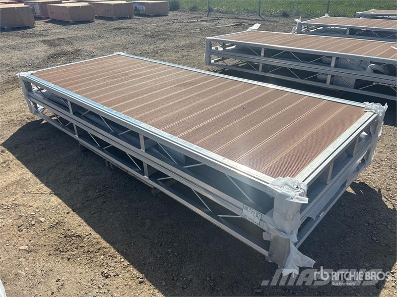 Quantity of (2) BYT BDF410 10 ft x 4 ft Aluminum Muut maatalouskoneet