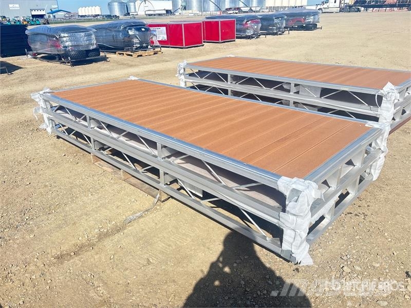 Quantity of (2) BYT BDF410 10 ft x 4 ft Aluminum Muut maatalouskoneet