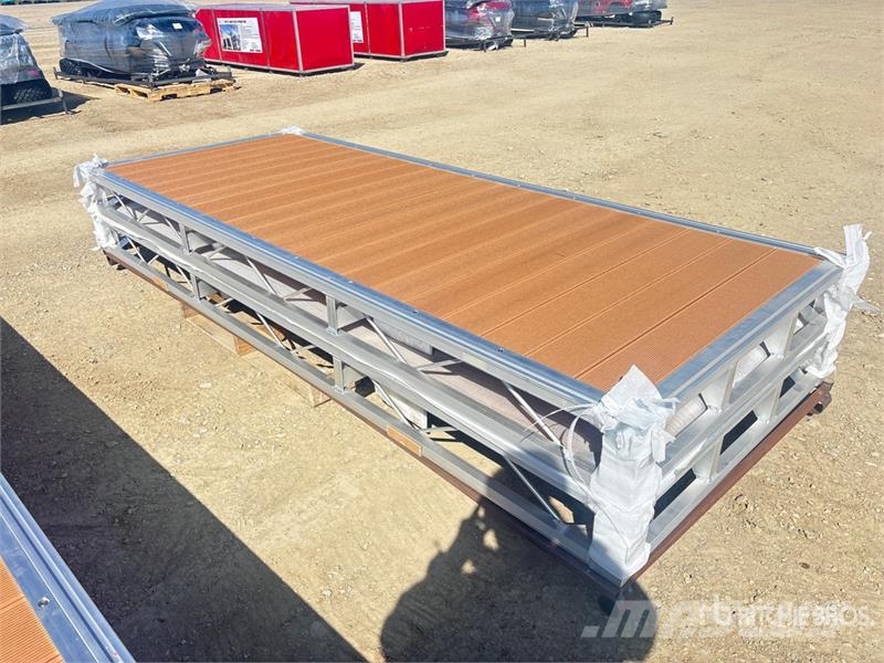 Quantity of (2) BYT BDF410 10 ft x 4 ft Aluminum Muut maatalouskoneet