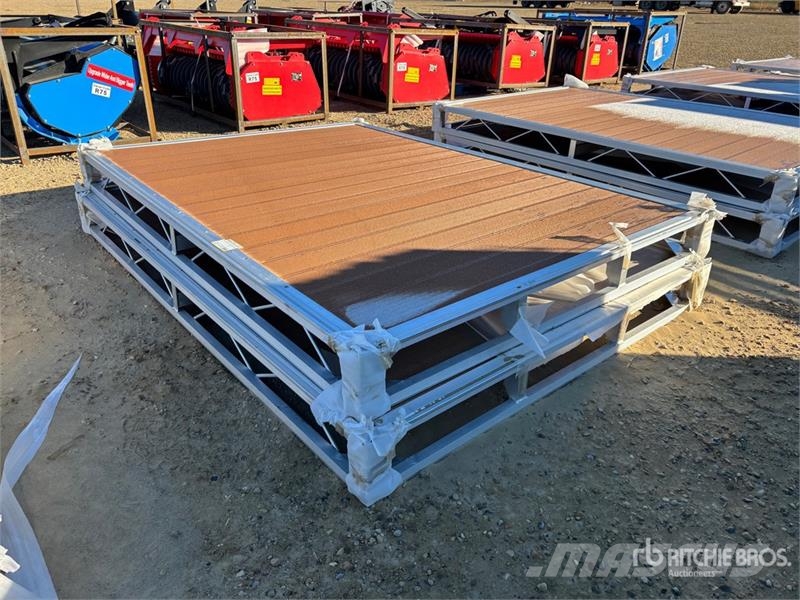  Quantity of (2)  BYT BDF6 6 ft x 8 ft Aluminum Boa Ostale poljoprivredne mašine