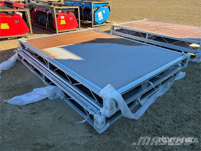  Quantity of (2)  BYT BDF6 6 ft x 8 ft Aluminum Boa Ostale poljoprivredne mašine